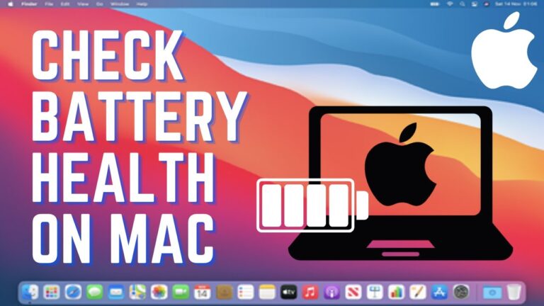 Boost Your Mac&#8217;s Battery Life with a Simple Health Check!
